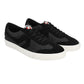Men's Black Colorblock Sneakers - Front View