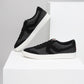 Men's Black Colorblock Sneakers - Style View