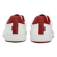 Men's White Colorblock Sneakers - Style View