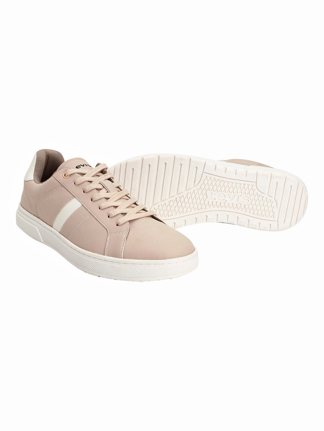 Men's Mauve Colorblock Sneakers - Top View