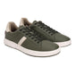 Men's Olive Colorblock Sneakers - Front View