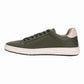 Men's Olive Colorblock Sneakers - Side View