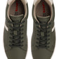 Men's Olive Colorblock Sneakers - FrontSet View