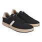 Men's Black Colorblock Sneakers - Front View