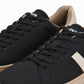 Men's Black Colorblock Sneakers - Detail View