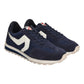 Men's Blue Colorblock Sneakers - Front View
