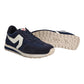 Men's Blue Colorblock Sneakers - Top View