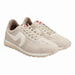 Men's Cream Colorblock Sneakers - Front View