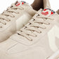 Men's Cream Colorblock Sneakers - Detail View
