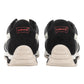 Men's Black Colorblock Sneakers - Back View