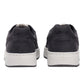 Men's Blue Solid Sneakers - Back View