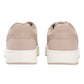Men's Beige Solid Sneakers - Back View