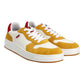 Men's Mustard Colorblock Sneakers - Front View