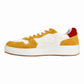 Men's Mustard Colorblock Sneakers - Side View