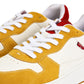 Men's Mustard Colorblock Sneakers - Detail View