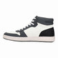 Men's Grey Colorblock Sneakers - Side View