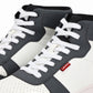 Men's Grey Colorblock Sneakers - Detail View