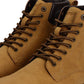 Men's Tan Solid Boots - Detail View