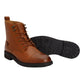 Men's Brown Solid Boots - Top View