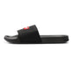 Men's Brand Logo Slides - Side View