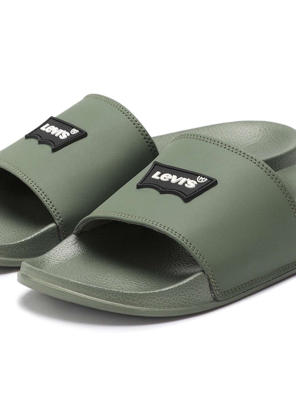 Men's Brand Logo Slides - Detail View