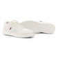 Men's White Casual Sneakers - Top View