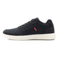 Men's Navy Casual Sneakers - Side View