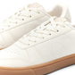 Men's White Casual Sneakers - Detail View