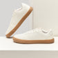 Men's White Casual Sneakers - Style View