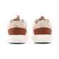 Men's Colorblock Beige Sneakers - Back View