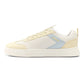 Men's Colorblock White Sneakers - Side View