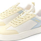 Men's Colorblock White Sneakers - Detail View