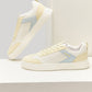 Men's Colorblock White Sneakers - Style View