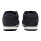 Men's Colorblock Navy Sneakers - Back View