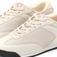Men's Cream Casual Sneakers - Detail View