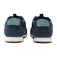 Men's Blue Casual Sneakers - Back View