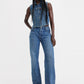 Women's 501 Blue Straight Fit High Rise Jeans - 8b9bb58aeee5e4cdb3a9190f28f15da4 View