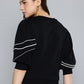 Women's Abstract Crew Neck Top - 8cff67e0-53d0-403f-a971-b02d36278dfd1741064471245-Womens-Abstract-Peach-Crew-Neck-Top-2321741064470871-4 View