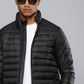 Men's Solid Black Jacket - 8d98fa9bf213e7a8284a2966056a4c9f View