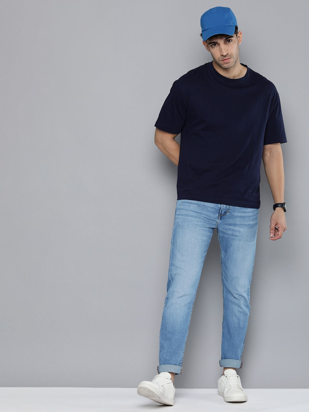 Men's 512 Blue Slim Tapered Fit Mid Rise Jeans - 8eb236e2-2b6d-45eb-82dc-1b08dbb887571692013565897-Levis-Men-Jeans-7051692013565364-4 View