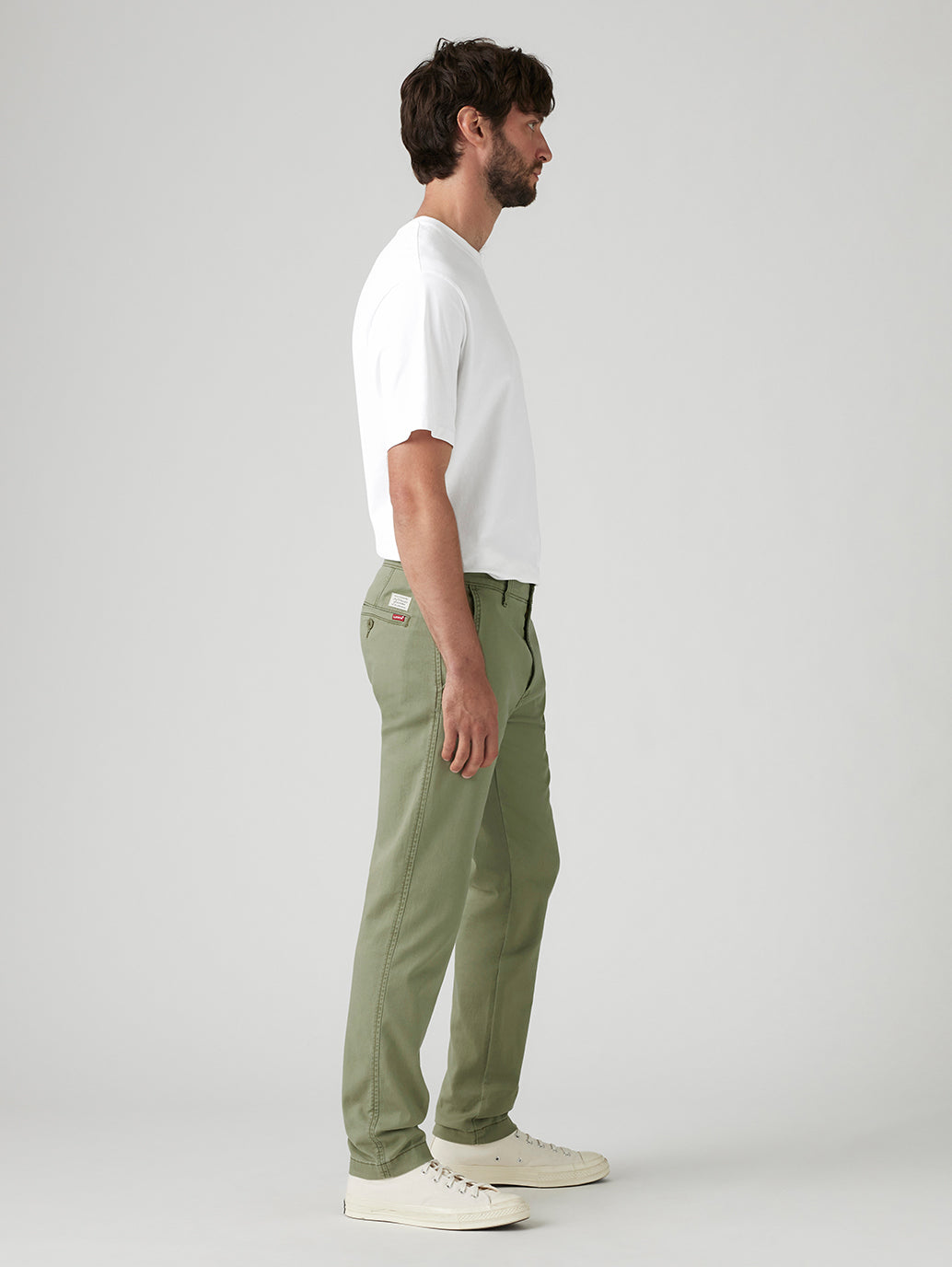 Men's Green Regular Fit Chinos - 8f30032291bd9f52ffb0138d27cb791b View