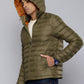 Men's Quilted Brown Hooded Puffer Jacket - 90a2269c-4dc7-420b-9610-112a822cc28f1725617685488-Levis-Men-Jackets-491725617684854-3 View