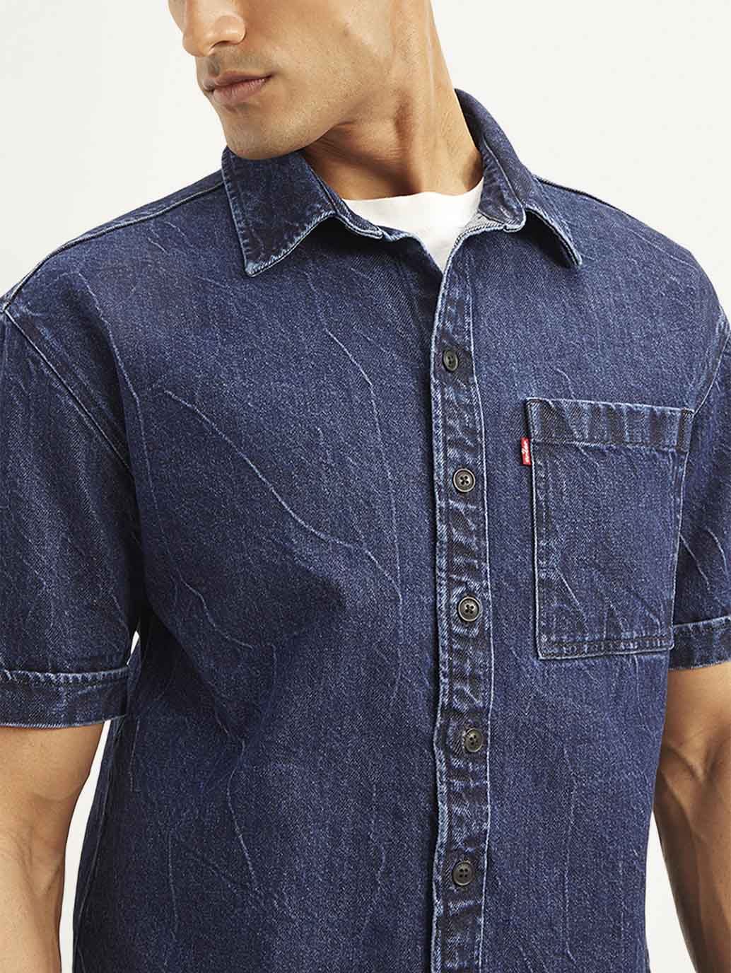 Men's Solid Relaxed Fit Shirt - 912477f63f6bb7597852c0c3597d3d95 View