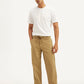 Men's Brown Silver Tab Baggy Mid Rise Jeans - 91647a184ca69d0c36442e453173b0ca View