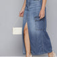 Women's Mid Rise Blue Solid Skirt - 94061c82-2162-410f-ad07-1c9721ed6f011731414016750-Levis-Women-Skirts-1641731414016216-1 View