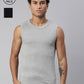 Men's Solid Vest - 334e2ed4-3569-4fb0-9ef7-e8533b11e6dd View