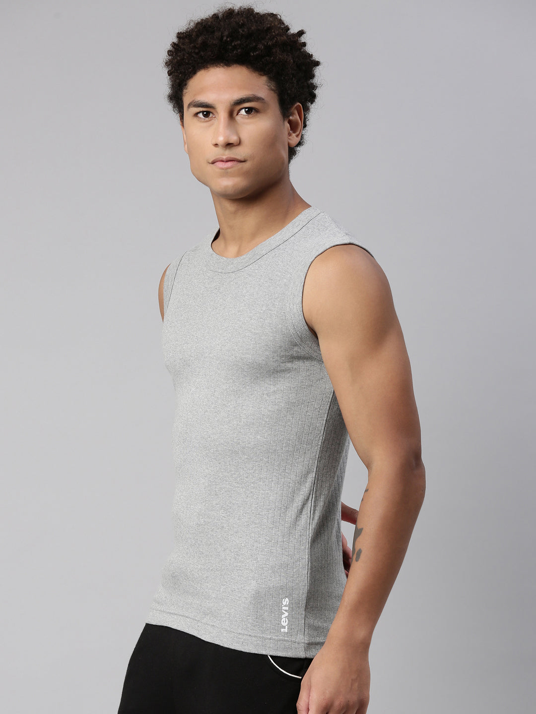 Men's Solid Vest - 626ae68b-4691-4485-aa78-1db30bf13715 View