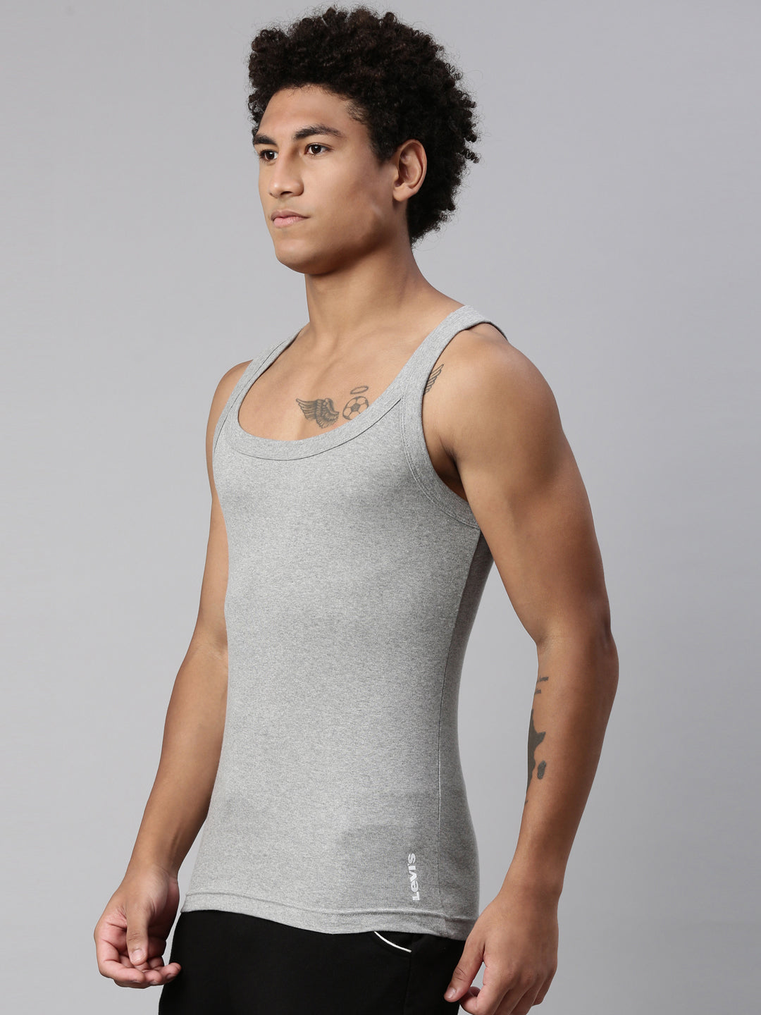 Men's Solid Vest - a262915a-38df-4cb0-8c4c-3eb2f013468f View