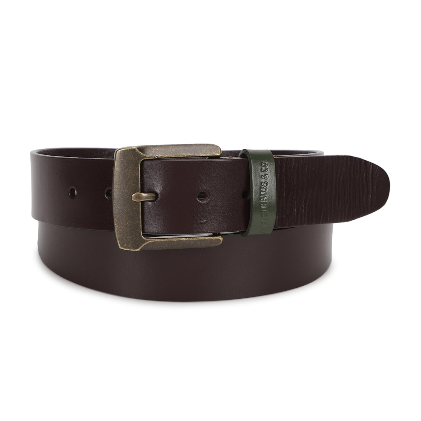 Men's Brown Solid Belt - cab1268c-9e2e-49b8-bc6d-833be7c07475 View