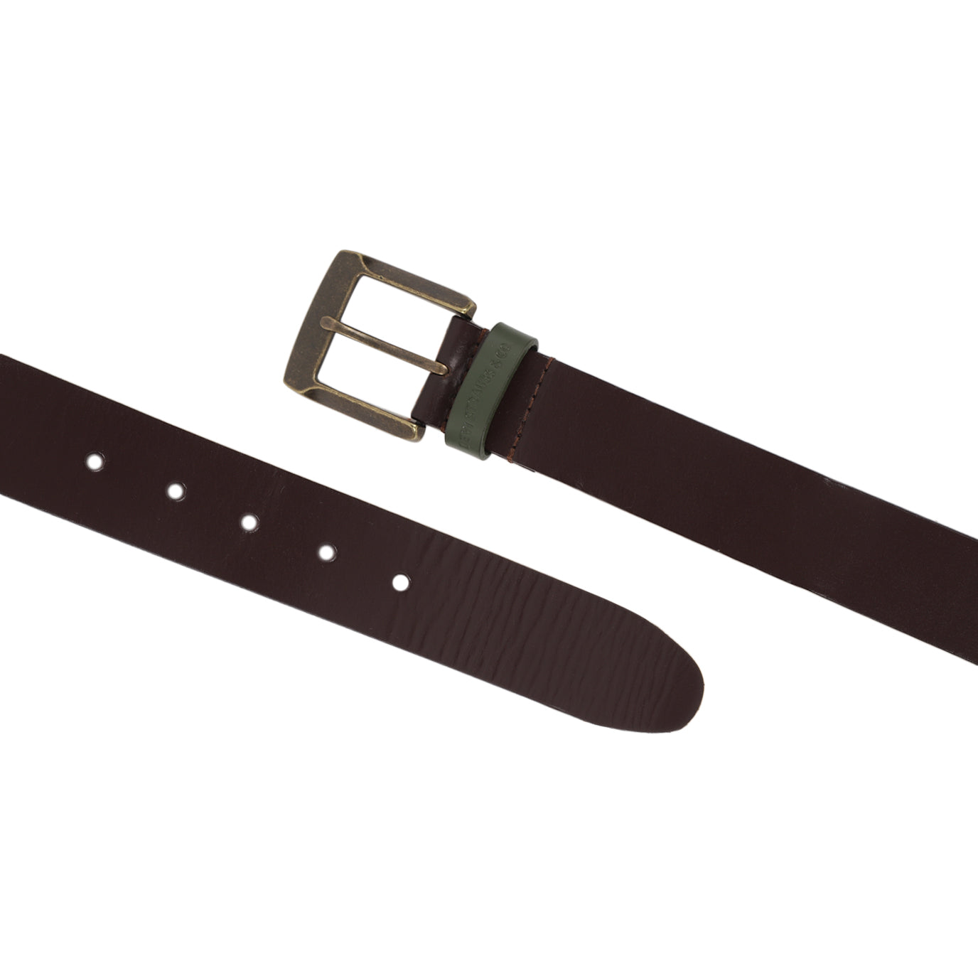 Men's Brown Solid Belt - 9979e18e-f3c9-46a7-a653-250c768f11ee View